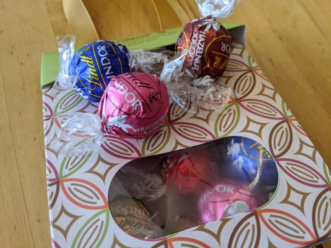 夫と仲直りのチョコ